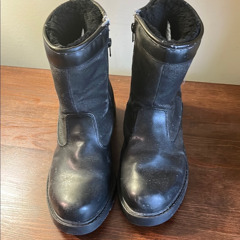 Source Unknown Black Rain & Snow Boots